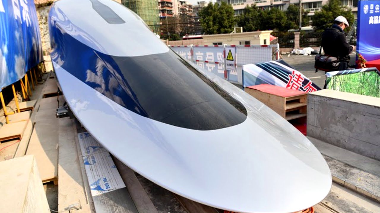 Ķīna ļauj pārējai pasaulei atpūsties uz lauriem: viņi prezentē vilcienu uz magnētiskā spilvena, kas spēj attīstīt ātrumu līdz 600 km/h.