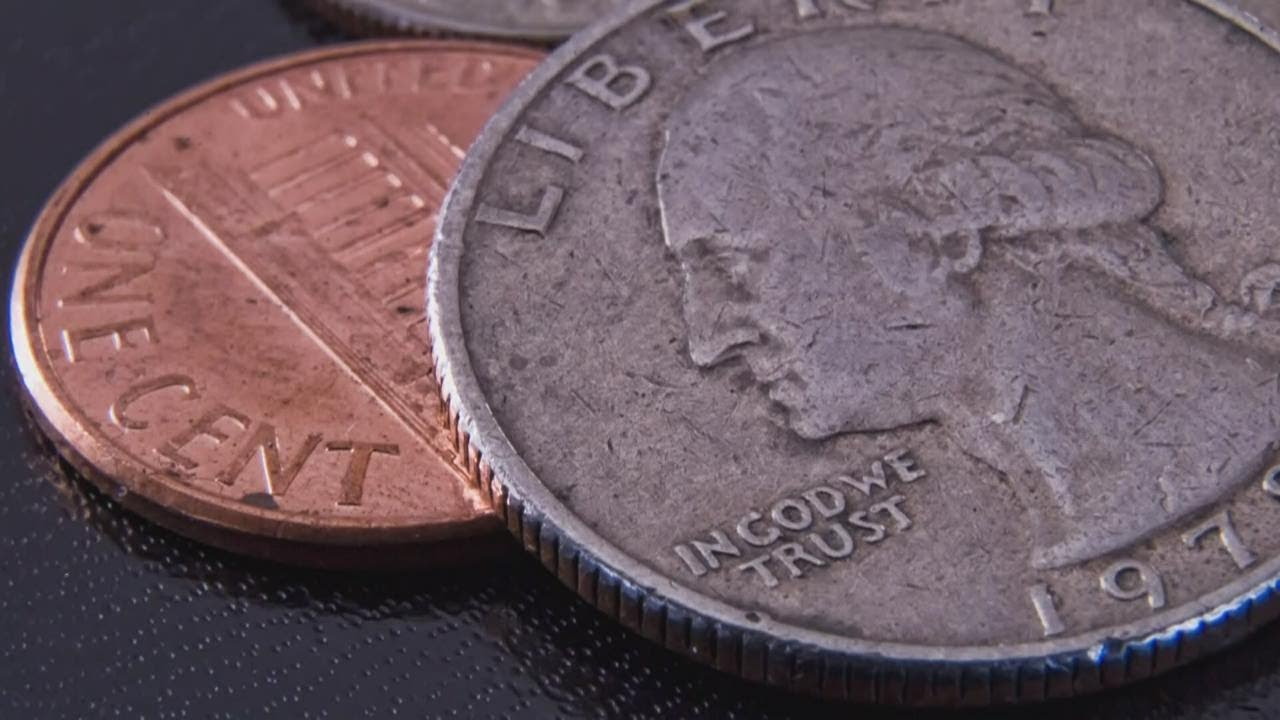 1 centa monēta tika pārdota izsolē par 6000 eiro divu kaltas kļūdu dēļ.